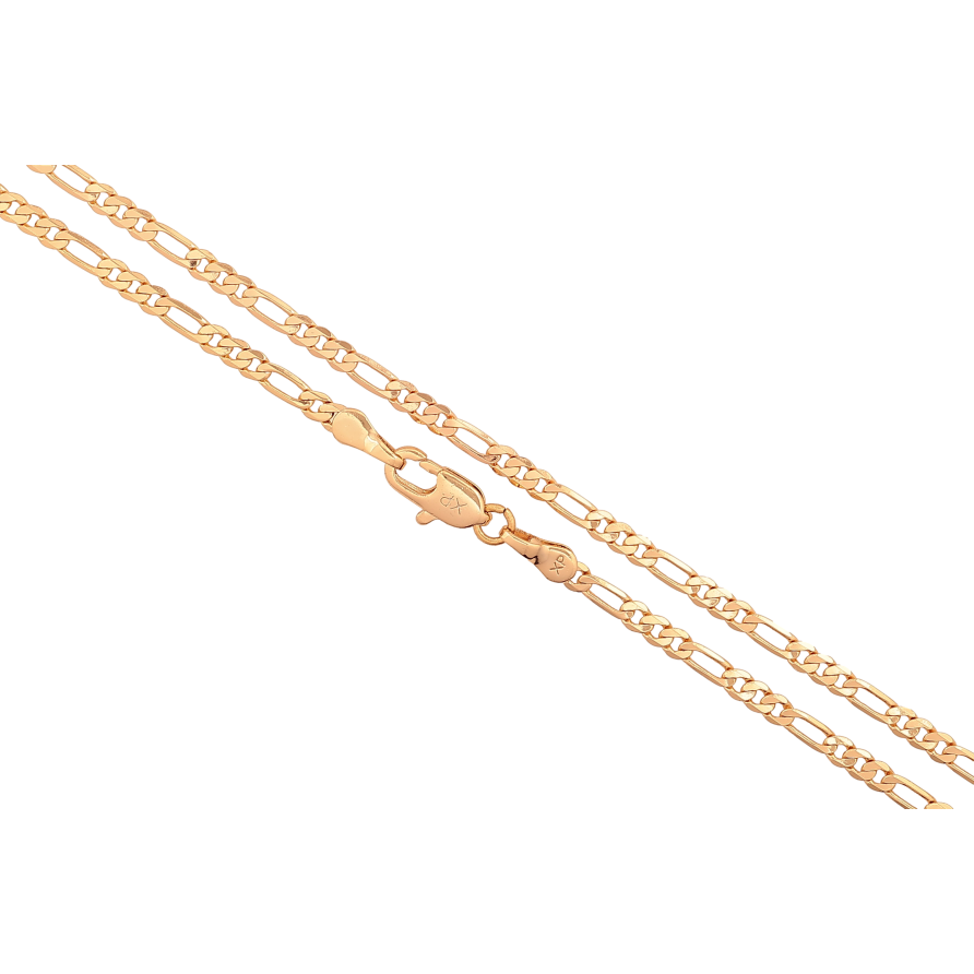 Цепочка Xuping цвет Позолота 18K "Плетение Фигаро" длинна 50см х 2.5мм фото №1