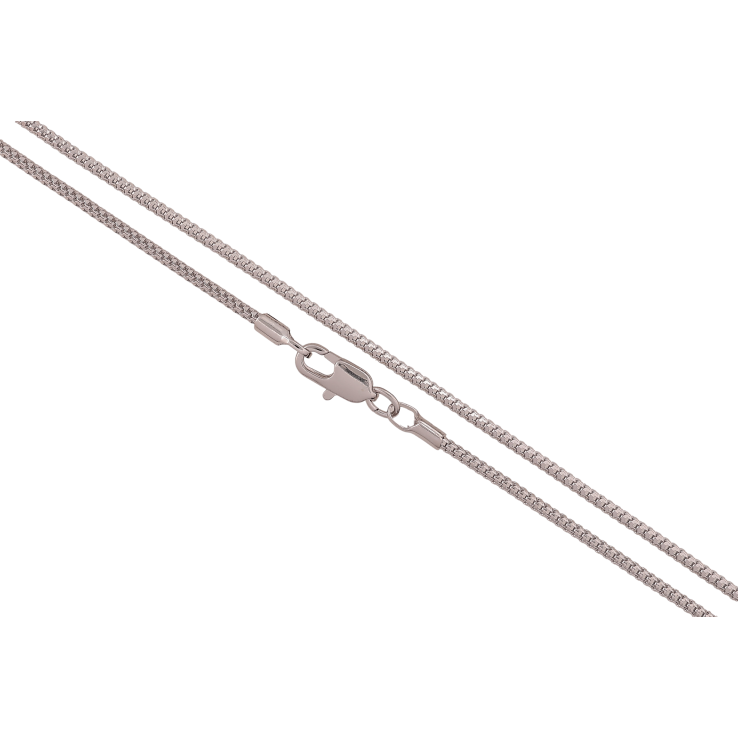 Цепочка Xuping цвет Родий "Плетение Фантазийное" длина 46см х 2мм фото №9 Цепочка Xuping цвет Родий "Плетение Фантазийное" длина 46см х 2мм фото №9