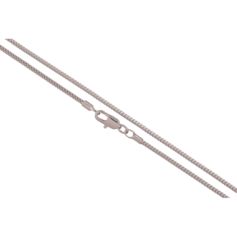Цепочка Xuping цвет Родий "Плетение Фантазийное" длина 46см х 2мм фото №3
