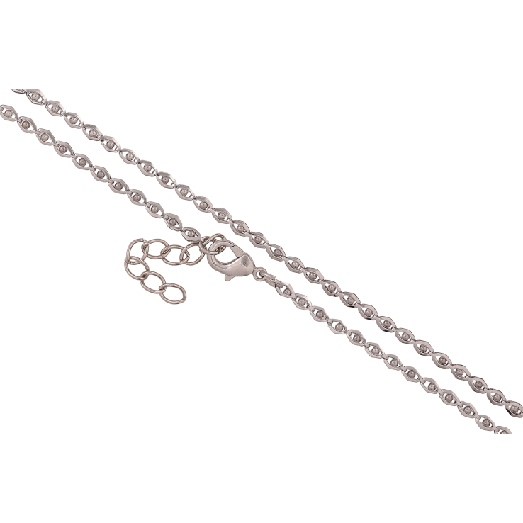 Цепочка Xuping цвет Родий "Плетение Фантазийное" длина 50-53см х 3мм фото №22