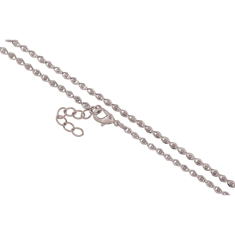 Цепочка Xuping цвет Родий "Плетение Фантазийное" длина 50-53см х 3мм фото №1