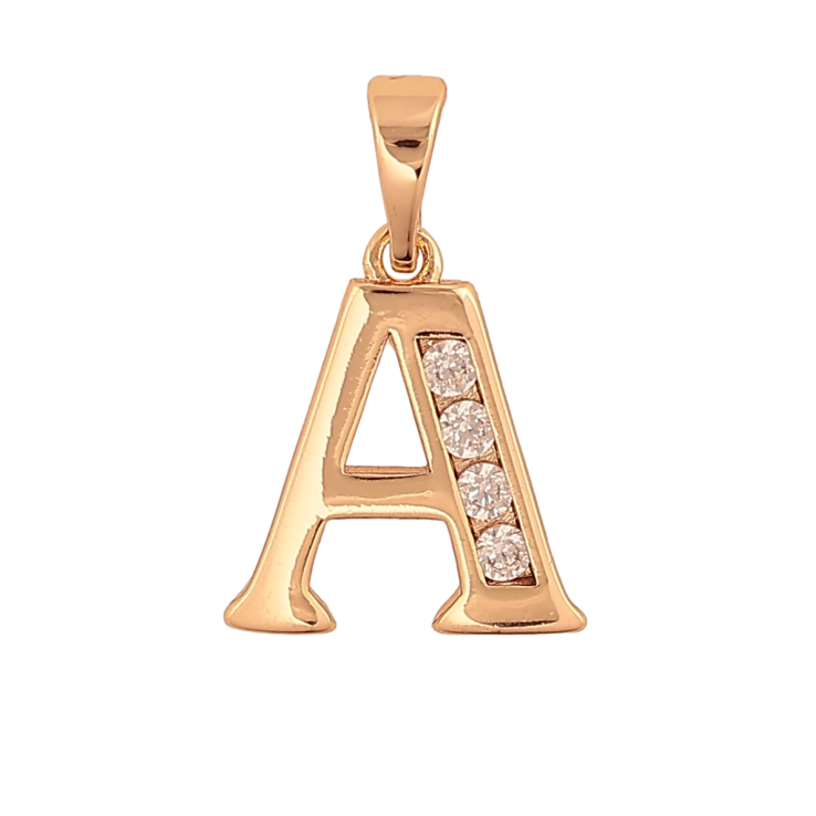 Кулон Xuping M&L цвет 18K "Буква A" для цепочки до 5мм фото №16 Кулон Xuping M&L цвет 18K "Буква A" для цепочки до 5мм фото №16