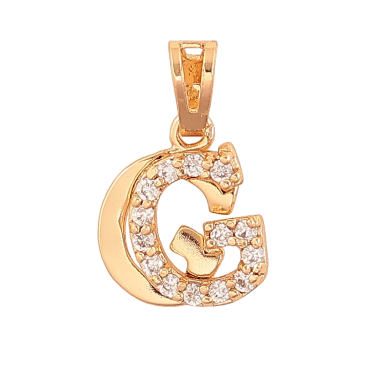 Кулон Xuping цвет Позолота 18K "Буква G с кристаллами" для цепочки до 5мм фото №10 Кулон Xuping цвет Позолота 18K "Буква G с кристаллами" для цепочки до 5мм фото №10