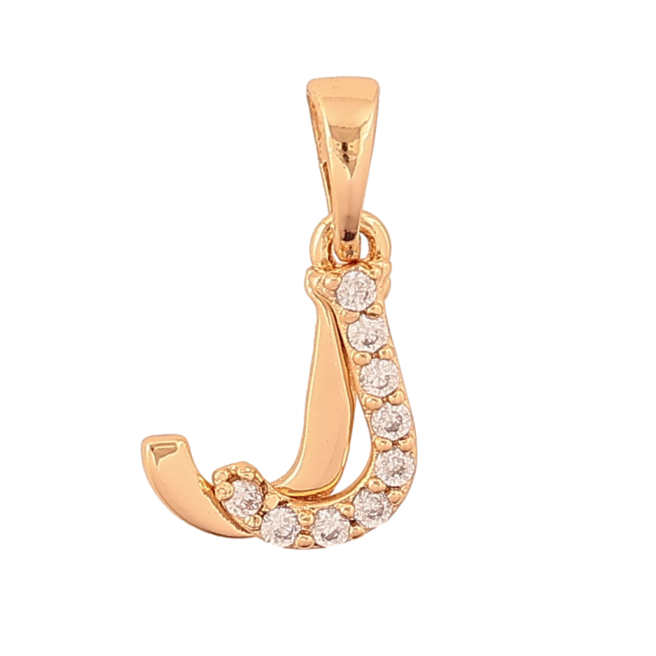Кулон Xuping цвет Позолота 18K "Буква J с кристаллами" для цепочки до 5мм фото №14 Кулон Xuping цвет Позолота 18K "Буква J с кристаллами" для цепочки до 5мм фото №14