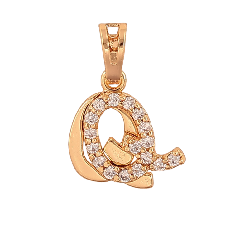 Кулон Xuping цвет Позолота 18K "Буква Q с кристаллами" для цепочки до 5мм фото №11 Кулон Xuping цвет Позолота 18K "Буква Q с кристаллами" для цепочки до 5мм фото №11