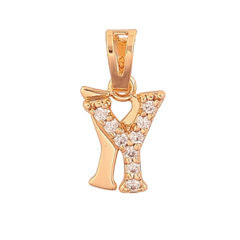 Кулон Xuping цвет Позолота 18K "Буква Y с кристаллами" для цепочки до 5мм фото №1 Кулон Xuping цвет Позолота 18K "Буква Y с кристаллами" для цепочки до 5мм фото №1