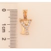 Кулон Xuping цвет Позолота 18K "Буква Y с кристаллами" для цепочки до 5мм фото №3