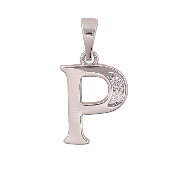 Кулон Xuping цвет Родий "Буква P" для цепочки до 5мм фото №15 Кулон Xuping цвет Родий "Буква P" для цепочки до 5мм фото №15