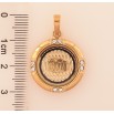 Кулон Xuping колір Позолота 18K "Круглий медальйон зі скляною вставкою та написом Аллах" для ланцюжка до 6мм фото №5 Кулон Xuping колір Позолота 18K "Круглий медальйон зі скляною вставкою та написом Аллах" для ланцюжка до 6мм фото №5