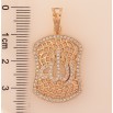 Кулон Xuping цвет Позолота 18K "Мусульманская подвеска с надписью Аллах" для цепочки до 7мм фото №3