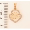 Кулон Xuping колір Позолота 18K "Мусульманська підвіска з написом Аллах" для ланцюжка до 6мм фото №2