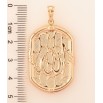 Кулон Xuping цвет Позолота 18K "Мусульманский медальон филигранный узор и надпись Аллах" для цепочки до 7мм фото №3 Кулон Xuping цвет Позолота 18K "Мусульманский медальон филигранный узор и надпись Аллах" для цепочки до 7мм фото №3