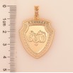 Кулон Xuping цвет Позолота 18K "Щит с надписью Аллах" для цепочки до 7мм фото №2
