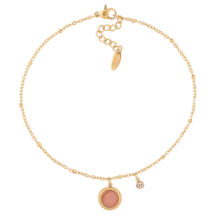 Браслет Xuping ТТМ Stainless Steel колір 14К на ногу "Ланцюжок з підвісками" довжина з дод. ланцюжком 24.5-28см х 2мм фото №21 Браслет Xuping ТТМ Stainless Steel колір 14К на ногу "Ланцюжок з підвісками" довжина з дод. ланцюжком 24.5-28см х 2мм фото №21