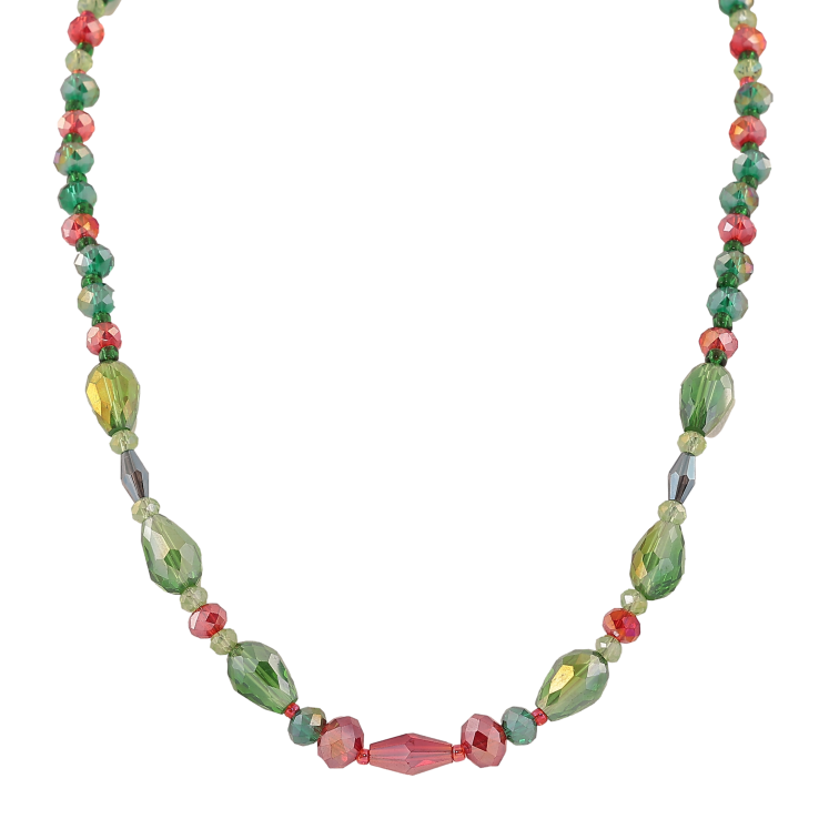 Бусы "Узор из бусин"  длина 57-62см х 2.5-8мм фото №20