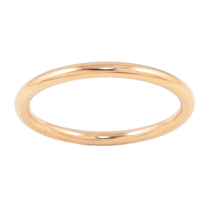 Каблучка Xuping Позолота 18K "Обручка 2мм" фото №1 Каблучка Xuping Позолота 18K "Обручка 2мм" фото №1