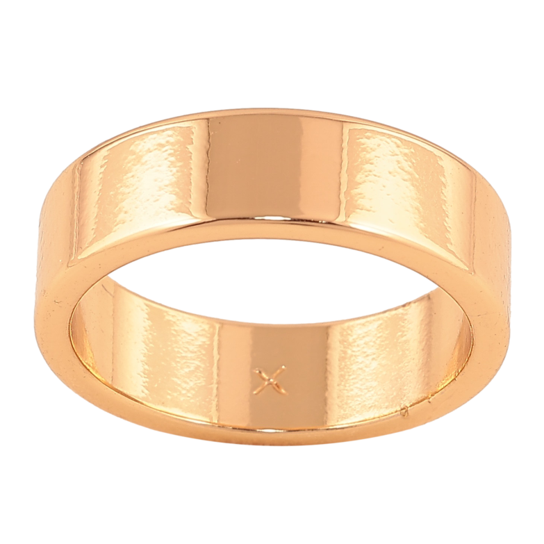 Кольцо Xuping Позолота 18K "Американка Обручальное 6мм" фото №1