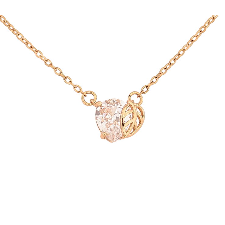 Кулон на ланцюжку Xuping колір Позолота 18К "Кристал з листочком" довжина 46-51см х 1.5мм фото №7 Кулон на ланцюжку Xuping колір Позолота 18К "Кристал з листочком" довжина 46-51см х 1.5мм фото №7