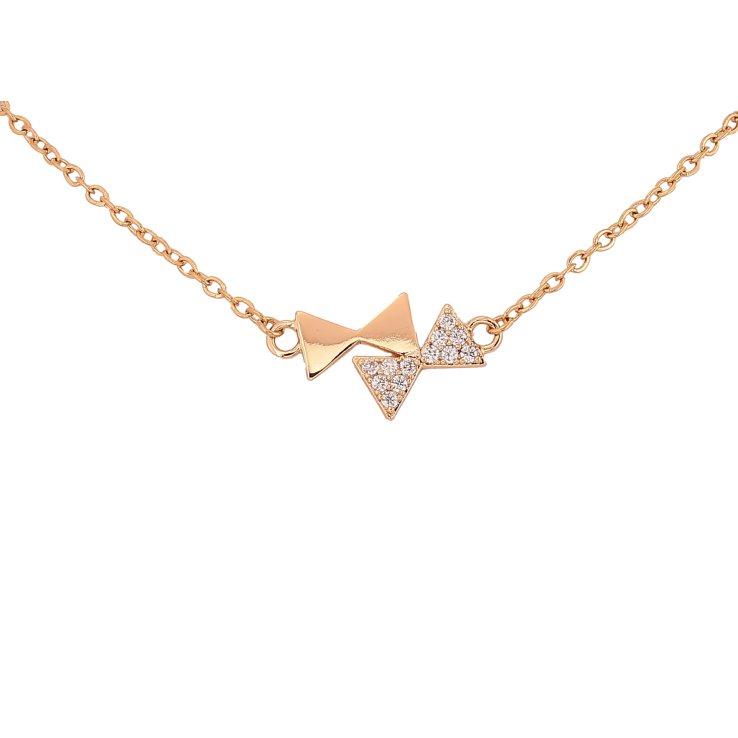 Кулон на ланцюжку Xuping колір Позолота 18К "Бантики" довжина 42-47см х 2мм фото №12 Кулон на ланцюжку Xuping колір Позолота 18К "Бантики" довжина 42-47см х 2мм фото №12