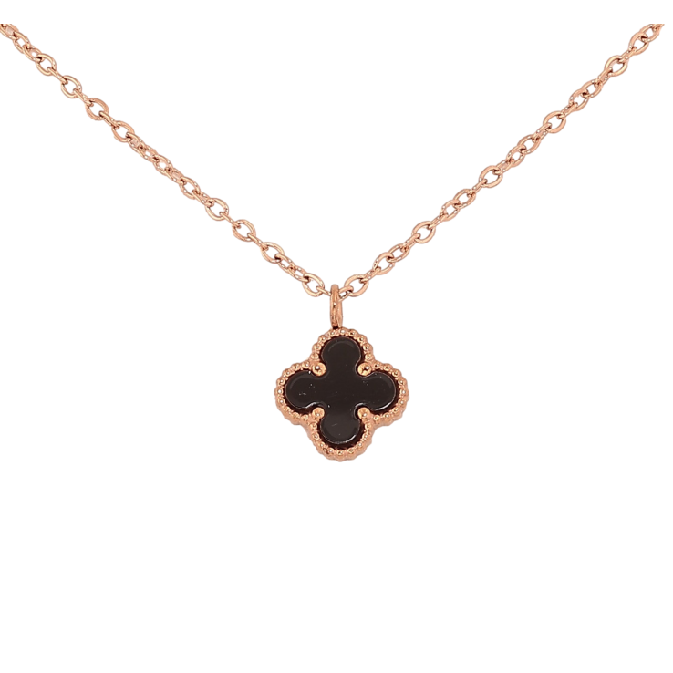 Підвіска на ланцюжку Нержавіюча сталь "Конюшина,8х8мм" довжина 41-46см х 1.5мм фото №6