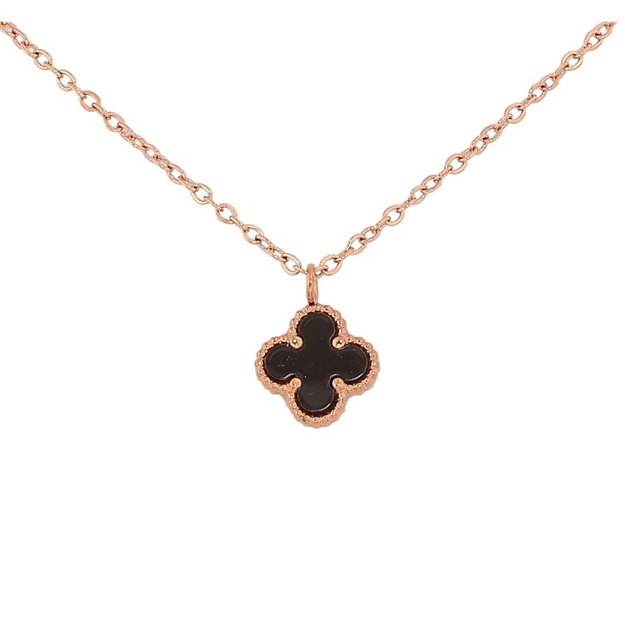 Підвіска на ланцюжку Нержавіюча сталь "Конюшина,8х8мм" довжина 41-46см х 1.5мм фото №1 Підвіска на ланцюжку Нержавіюча сталь "Конюшина,8х8мм" довжина 41-46см х 1.5мм фото №1