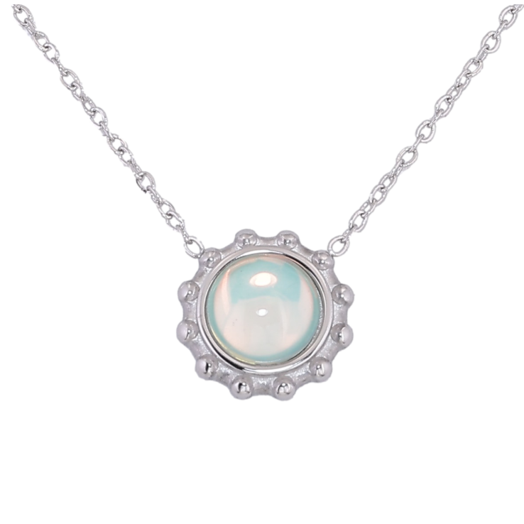 Підвіска на ланцюжку Xuping ТТМ Stainless Steel колір Родій "Декоративний візерунок" довжина 45-50см х 1.5мм фото №18