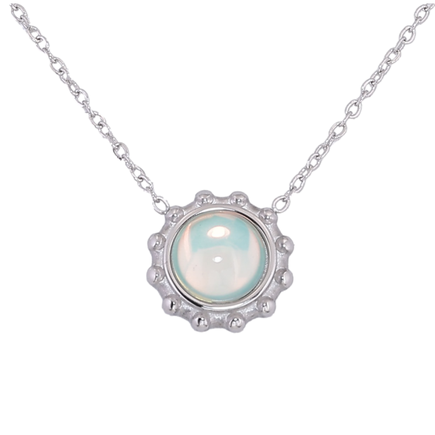 Підвіска на ланцюжку Xuping ТТМ Stainless Steel колір Родій "Декоративний візерунок" довжина 45-50см х 1.5мм фото №1 Підвіска на ланцюжку Xuping ТТМ Stainless Steel колір Родій "Декоративний візерунок" довжина 45-50см х 1.5мм фото №1