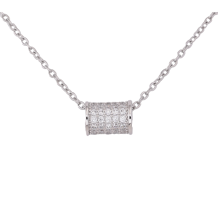 Підвіска на ланцюжку Xuping колір Родій "Декоративна намистина" розмір 46-51см х 1.5мм фото №22 Підвіска на ланцюжку Xuping колір Родій "Декоративна намистина" розмір 46-51см х 1.5мм фото №22