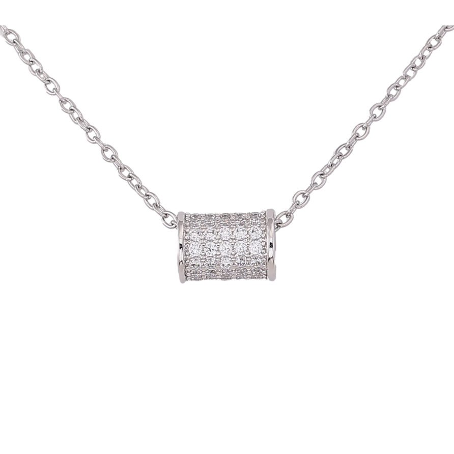 Підвіска на ланцюжку Xuping колір Родій "Декоративна намистина" розмір 46-51см х 1.5мм фото №1 Підвіска на ланцюжку Xuping колір Родій "Декоративна намистина" розмір 46-51см х 1.5мм фото №1