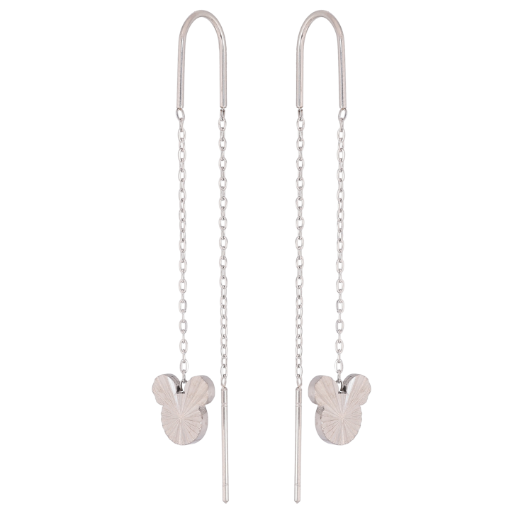 Серьги Нержавеющая сталь протяжки "Микки Маус" фото №6