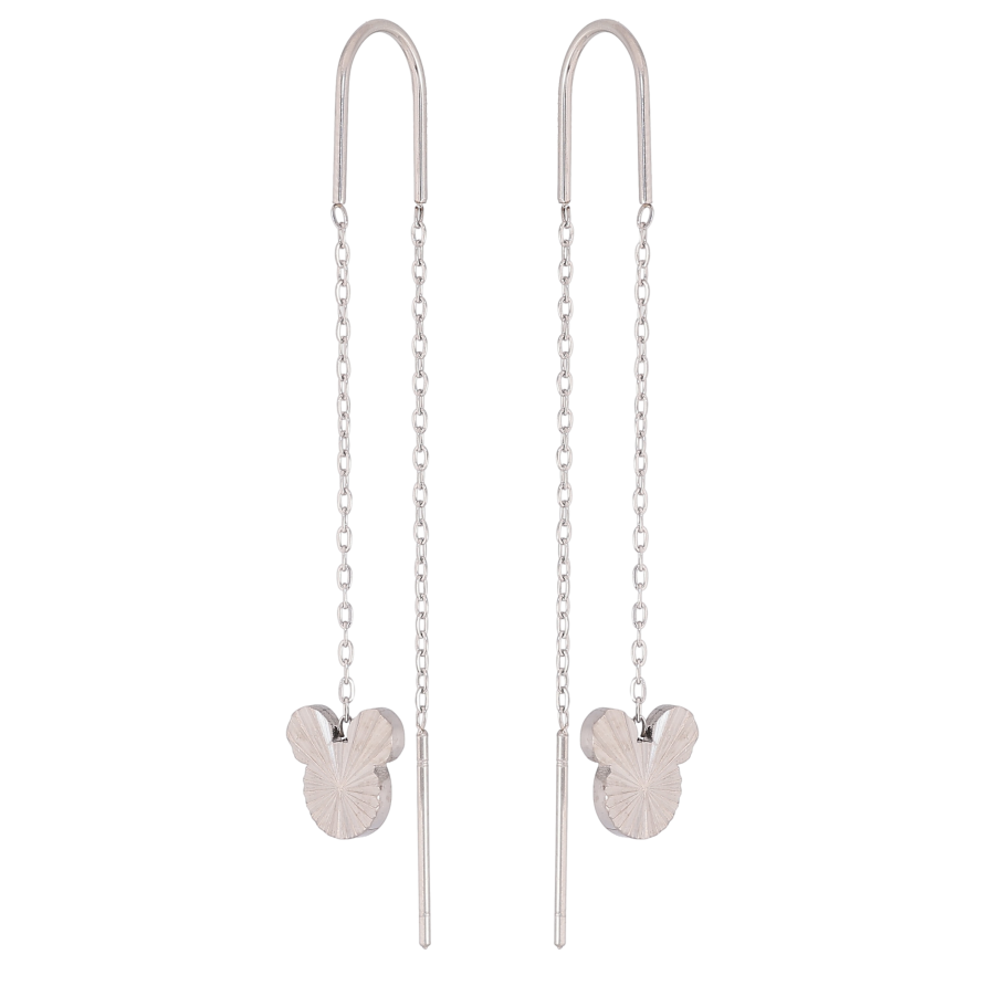 Серьги Нержавеющая сталь протяжки "Микки Маус" фото №1 Серьги Нержавеющая сталь протяжки "Микки Маус" фото №1
