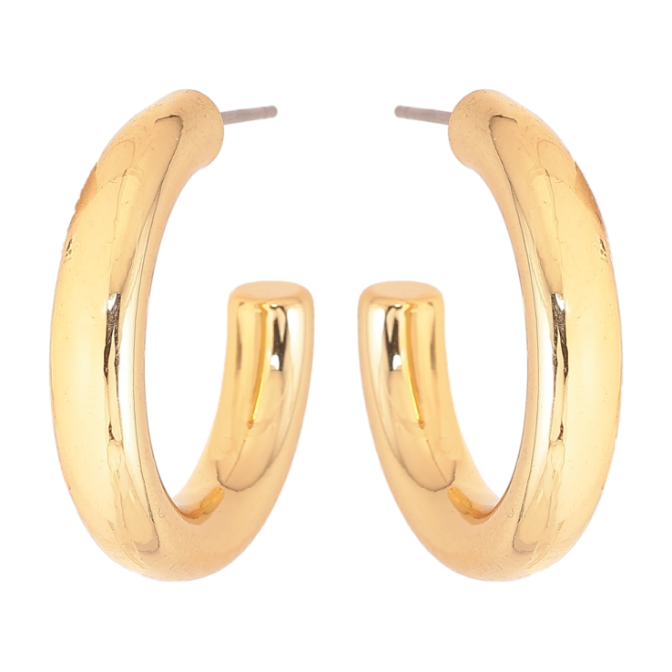 Серьги Xuping M&L цвет 14K пусеты "Дуги" фото №11 Серьги Xuping M&L цвет 14K пусеты "Дуги" фото №11