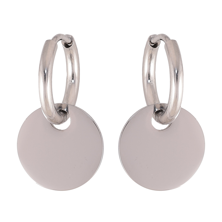 Серьги Xuping TTM Stainless Steel цвет Родий подвески на колечках "Круги" 2 в 1 фото №24 Серьги Xuping TTM Stainless Steel цвет Родий подвески на колечках "Круги" 2 в 1 фото №24