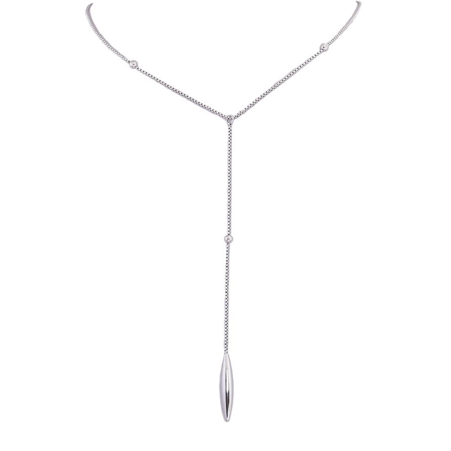 Колье Нержавеющая сталь "Декоративная подвеска" длина 46-51см х 1-3мм фото №1