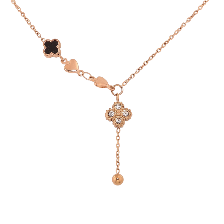 Кольє Нержавіюча сталь "Конюшина" довжина 42-45см х 1.5-7мм фото №19