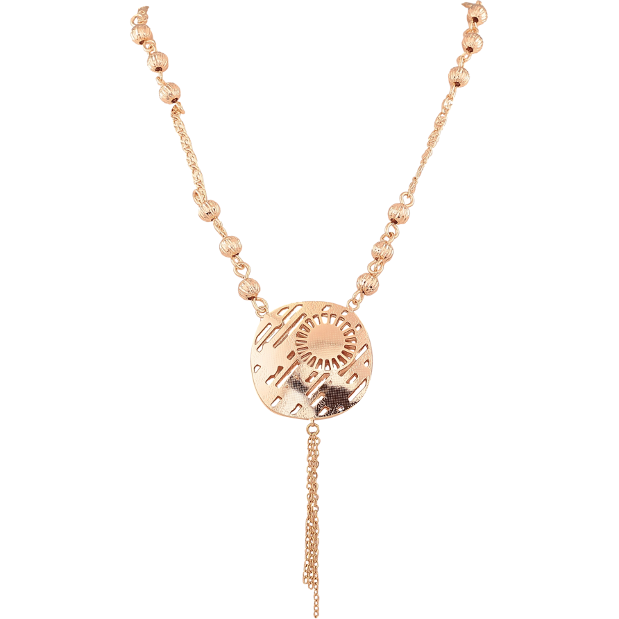 Кольє Xuping M&L колір 18К "Декоративна підвіска" довжина 57-61см х 3-7мм фото №1