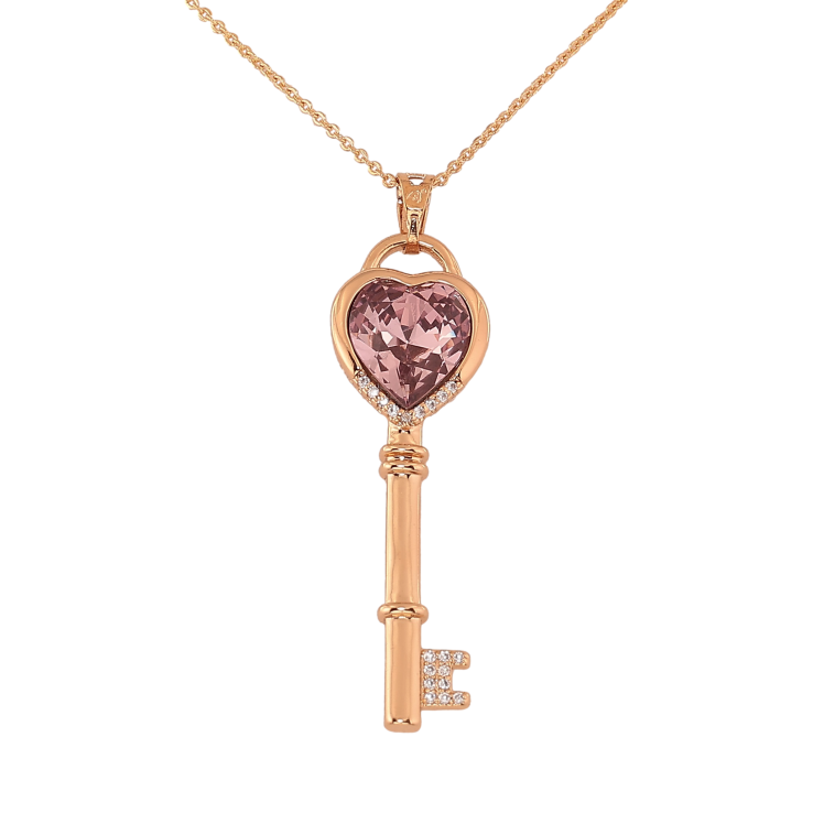 Кулон Xuping колір 18K з кр-ми Swarovski на ланцюжку "Ключик з кристалом Antique Pink" довжина 40-44см х 1мм фото №24 Кулон Xuping колір 18K з кр-ми Swarovski на ланцюжку "Ключик з кристалом Antique Pink" довжина 40-44см х 1мм фото №24
