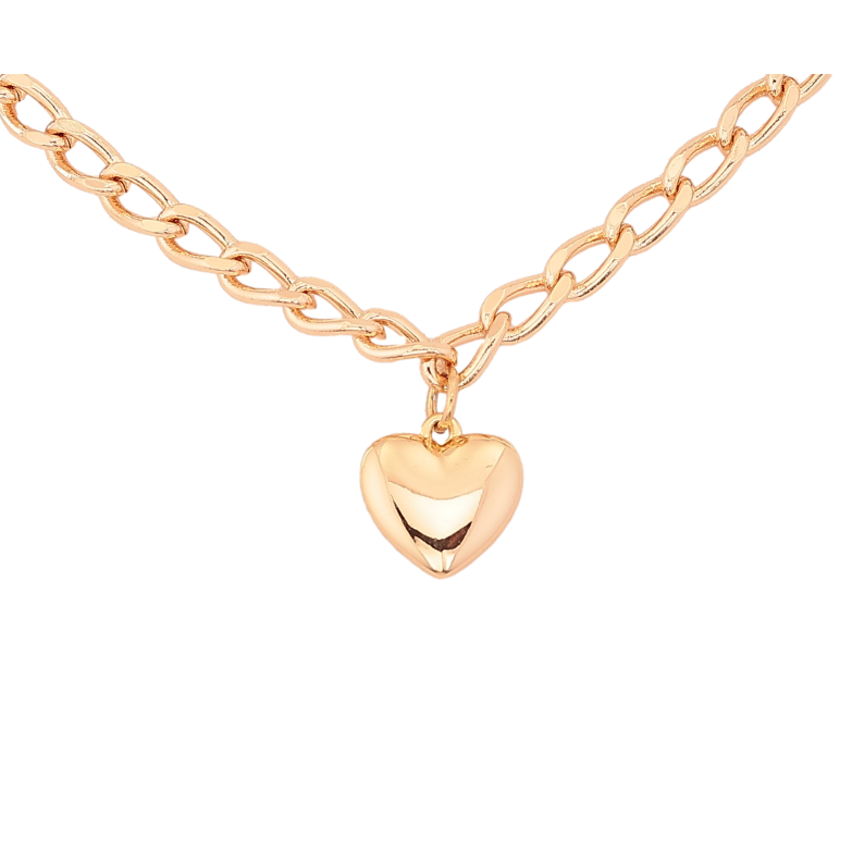 Кулон на цепочке Xuping M&L цвет 18К "Сердечко" размер 46-50см х 5мм фото №1 Кулон на цепочке Xuping M&L цвет 18К "Сердечко" размер 46-50см х 5мм фото №1