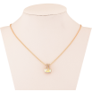 Кулон на ланцюжку Xuping колір 18K з кр-ми Swarovski "Кристал АВ" довжина 40-45см х 1мм фото №2 Кулон на ланцюжку Xuping колір 18K з кр-ми Swarovski "Кристал АВ" довжина 40-45см х 1мм фото №2