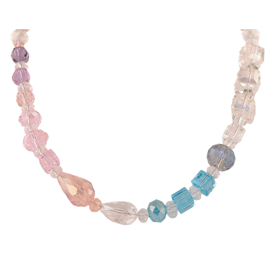 Бусы "Узор из бусин" длина 45-50см х 4-12мм фото №1 Бусы "Узор из бусин" длина 45-50см х 4-12мм фото №1