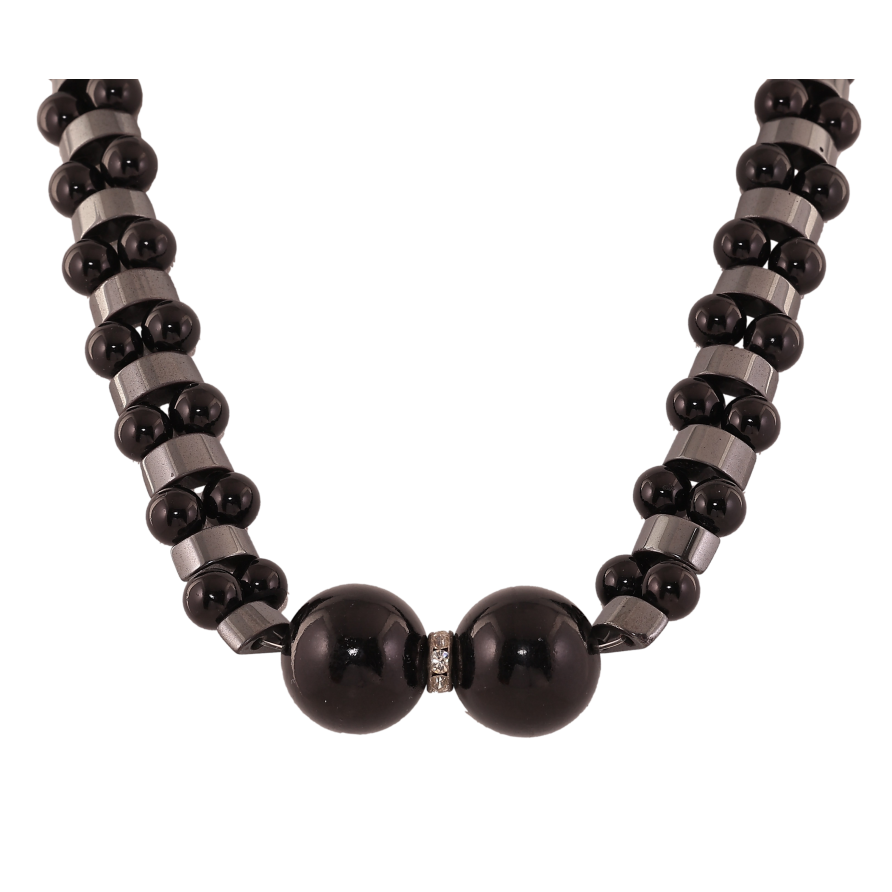 Намисто "Візерунок з намистин" довжина 44см х 8-20мм фото №1