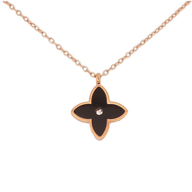 Подвеска на цепочке Нержавеющая сталь "Клевер" длина 40.5-45.5см х 1.5мм фото №11