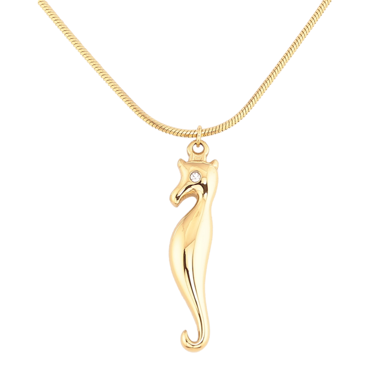 Підвіска на ланцюжку Нержавіюча сталь "Морський коник" довжина 57-62см х 2мм фото №20