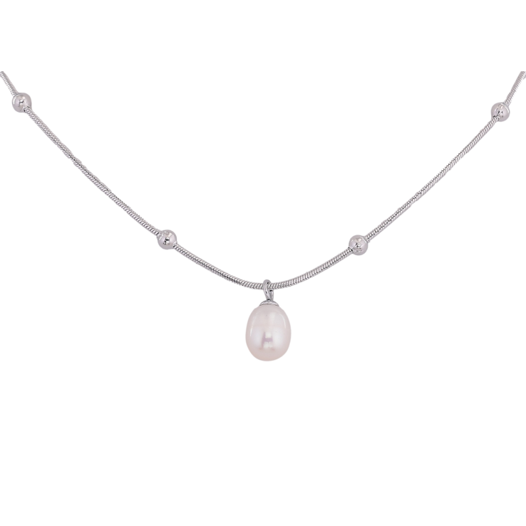 Подвеска на цепочке Нержавеющая сталь "Жемчужина" длина 42-47см х 1-3мм фото №22