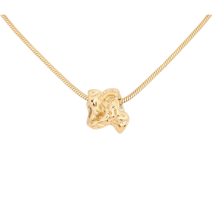 Підвіска на ланцюжку Нержавіюча сталь "Декоративна намистина" довжина 42-47см х 1мм фото №24