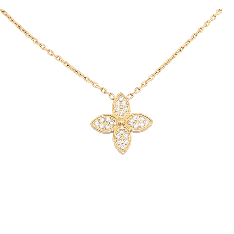 Подвеска на цепочке Нержавеющая сталь "Цветочек" длина 42-47см х 1мм фото №13