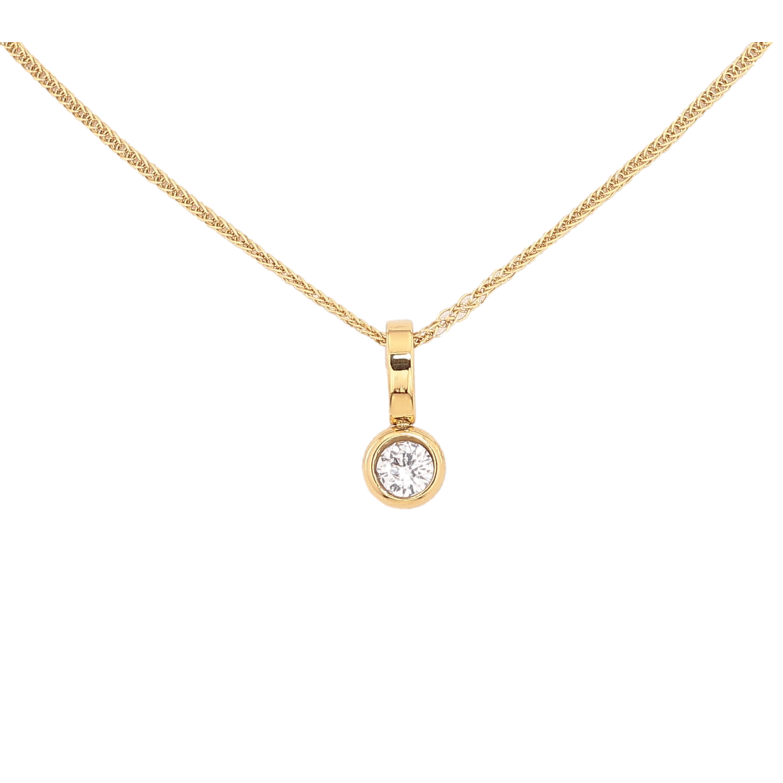 Підвіска на ланцюжку Нержавіюча сталь "Кристал, ø 6мм" довжина 41-46см х 1.5мм фото №1 Підвіска на ланцюжку Нержавіюча сталь "Кристал, ø 6мм" довжина 41-46см х 1.5мм фото №1