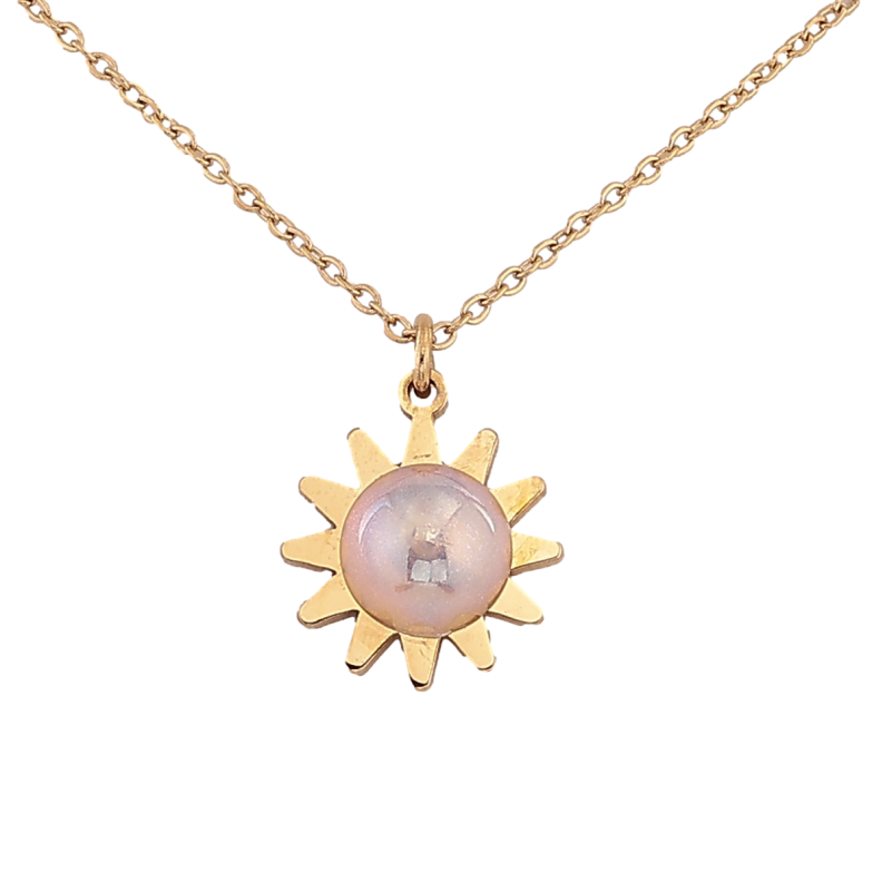 Підвіска на ланцюжку Xuping ТТМ Stainless Steel колір 14К "Зірочка" довжина 45-50см х 1мм фото №1