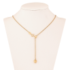 Подвеска на цепочке Xuping цвет Позолота 14K "Сердечко" длина 50см х 2мм фото №2