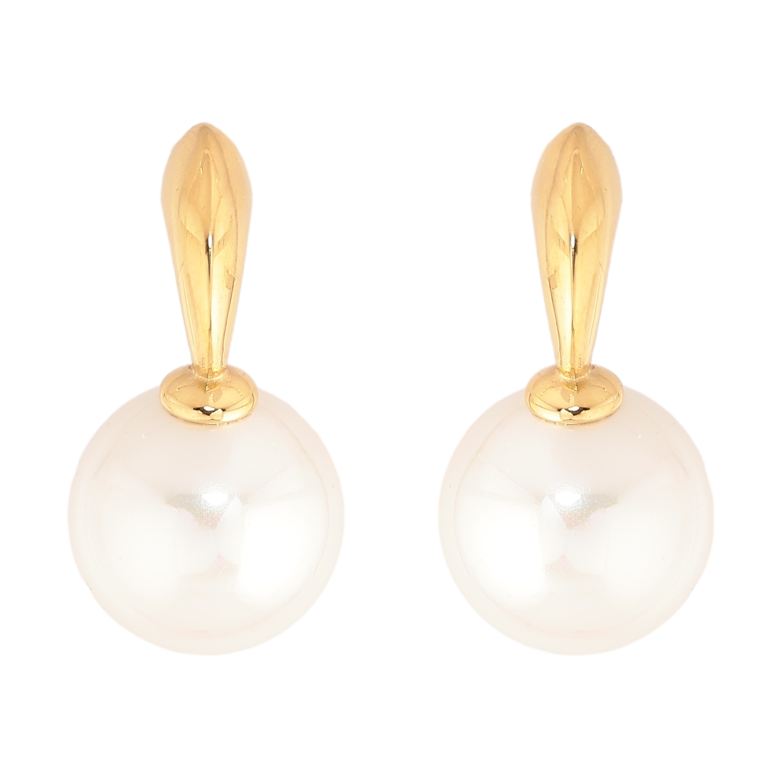 Серьги Нержавеющая сталь пусеты "Жемчужины" фото №1